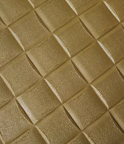 Самоклеюча декоративна 3D панель лоза золота 700x700x5 мм  фото 3