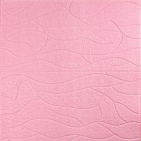 Панель 3D Pink 700*700*6mm (D) SW-00001950 