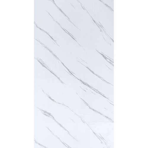 Самоклеюча вінілова плитка в рулоні білий мармур з прожилками 3000х600х2мм SW-00001285  фото 3