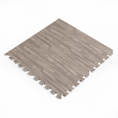 Підлога пазл - модульне підлогове покриття 600x600x10мм сіре дерево (МР9) SW-00000209 