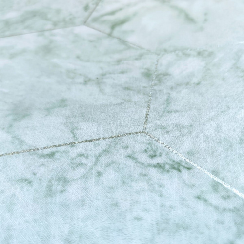 Самоклеюча плівка нефритовий мармур срібні соти 0,45х10м SW-00001215  фото 2