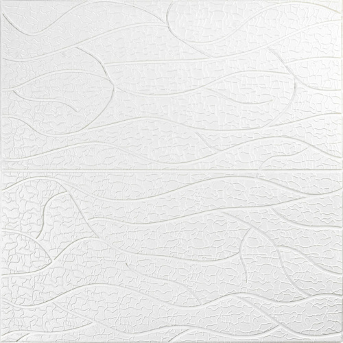 Панель 3D WHITE 700*700*6mm (D) SW-00001948 