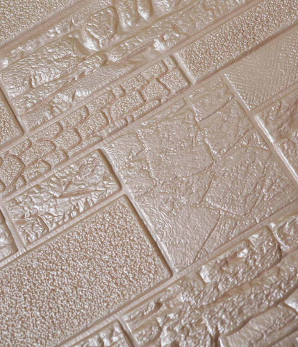 Самоклеюча декоративна 3D панель Єгипет рожеве золото 700x700x5 мм  фото 3
