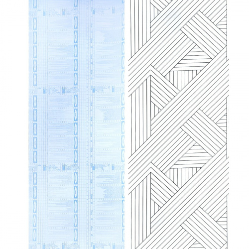 Самоклеюча плівка біла з орнаментом 0,45х10м SW-00001223  фото 3