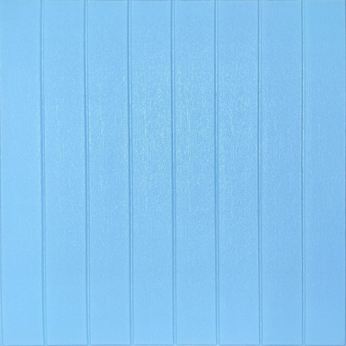 Самоклеюча 3D панель блакитне дерево 700х700х4мм (384) SW-00001372 