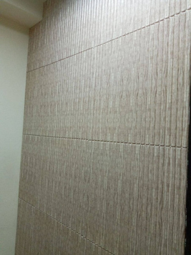 Самоклеюча декоративна 3D панель бамбук капучіно 700х700х8мм (077) SW-00000350  фото 2