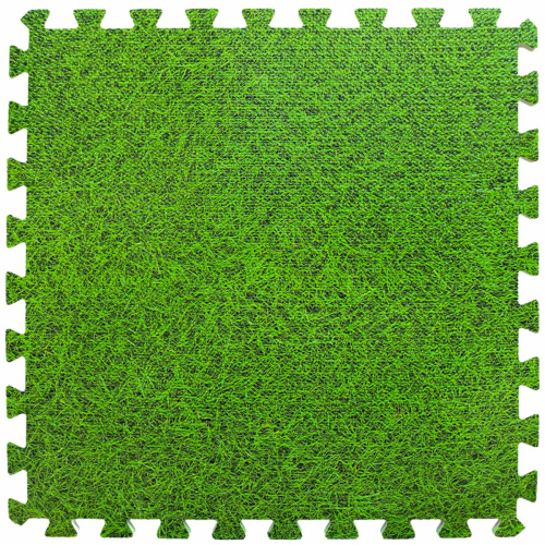 Підлога пазл - модульне підлогове покриття 600x600x10мм зелена трава (МР4) SW-00000153  фото 7