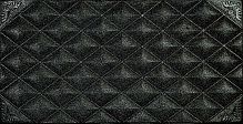 Самоклеюча декоративна 3D панель чорні плитки 600x300x8 мм 