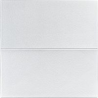 Панель стінова 3D 700х700х5мм Lichi square white (D) SW-00001802 