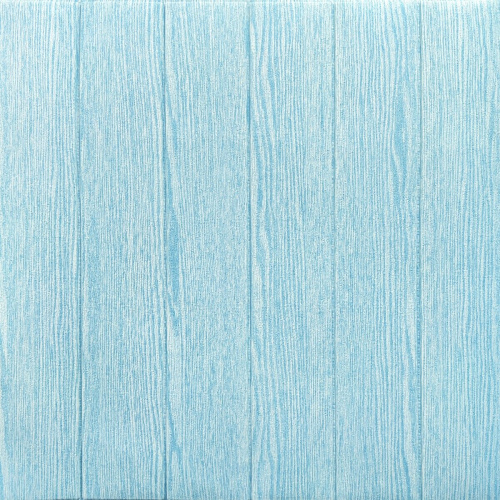 Самоклеюча 3D панель блакитне дерево 700х700х4мм (93) SW-00001338 
