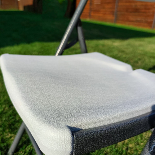 Складний стілець (стандартний тип) 47,5*59*86,5см белый SW-00001607  фото 2