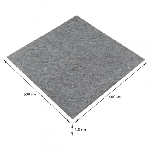 Самоклеюча LVT плитка 600*600*1.5mm (D) SW-00001594  фото 7