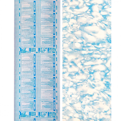 Самоклеюча плівка блакитний мармур 0,45х10м SW-00000815  фото 4