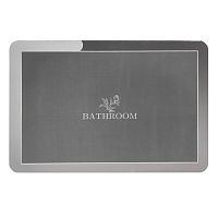 Вологопоглинаючий килимок сірий "Bathroom" 38*58CM*3MM (D) SW-00001563 