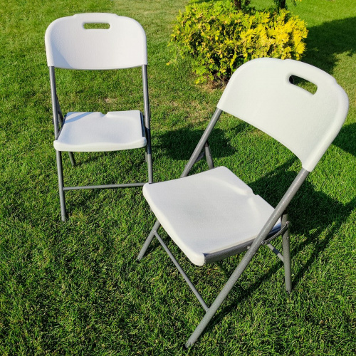 Складний стілець (стандартний тип) 47,5*59*86,5см белый SW-00001607  фото 5
