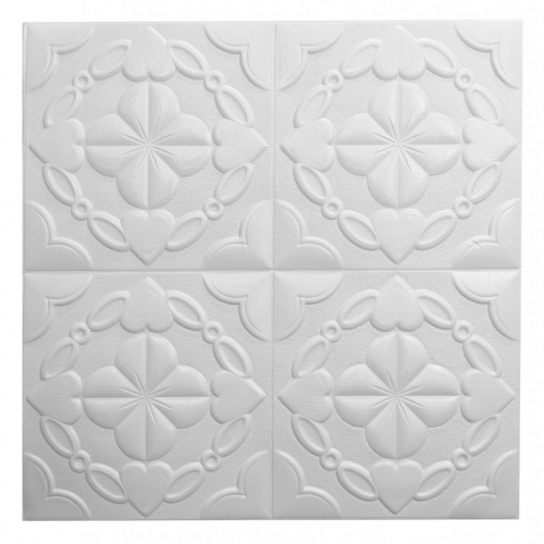 Самоклеющаяся декоративная потолочно-стеновая 3D панель 700x700x9мм (113) фото 2