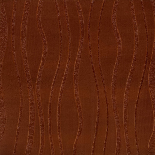 Самоклеюча декоративна настінно-стельова 3D панель коричневі хвилі 600*600*5мм SW-00001882 